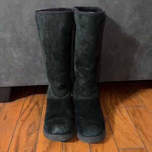UGG Black Winter & Rain Boots